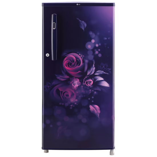 LG 185L, 3 Star, Blue Euphoria Finish, Direct Cool Single Door Refrigerator